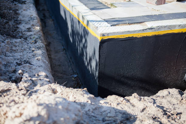 Professional Exterior Waterproofing technician working in Pulaski, NY